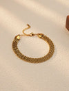 Luxe Glow Stainless Steel Bracelet