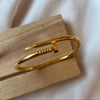 Golden Nail Bangle