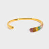 Golden Rainbow/ Crystal Sparkle Cuff