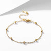 Dainty Dots Anklet – Gold Edition